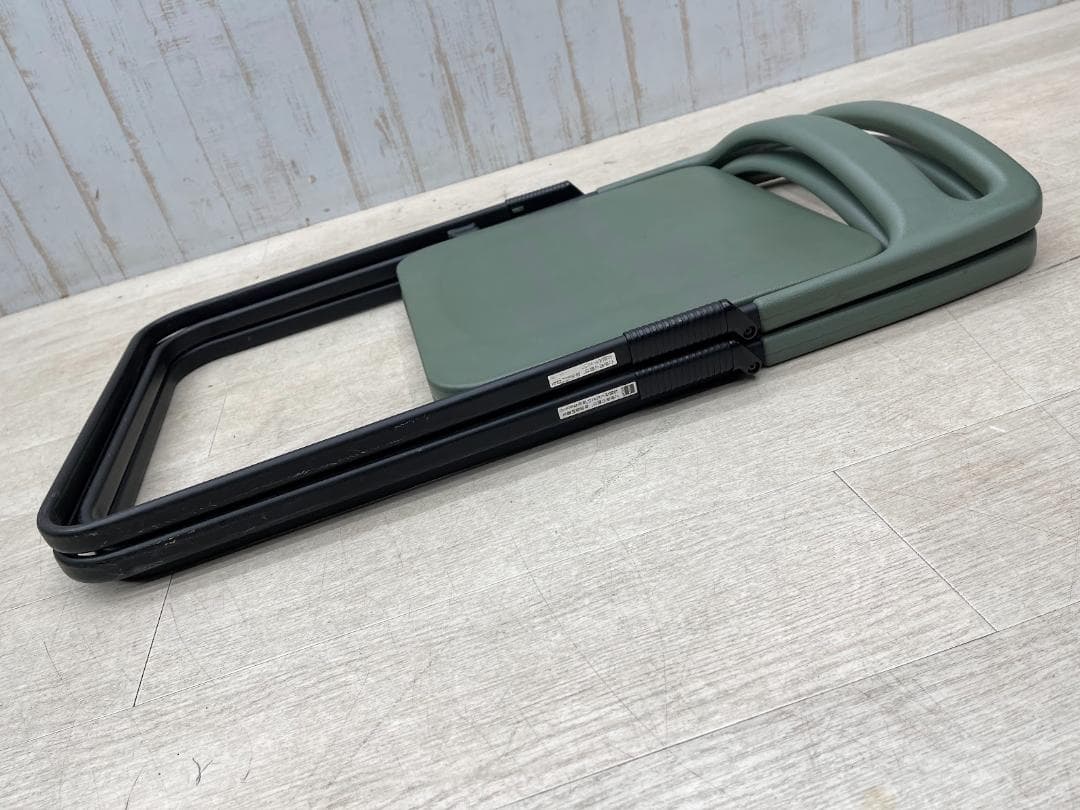 axona AICHI 折りたたみ椅子 MILO 2脚 フラットスタッキング