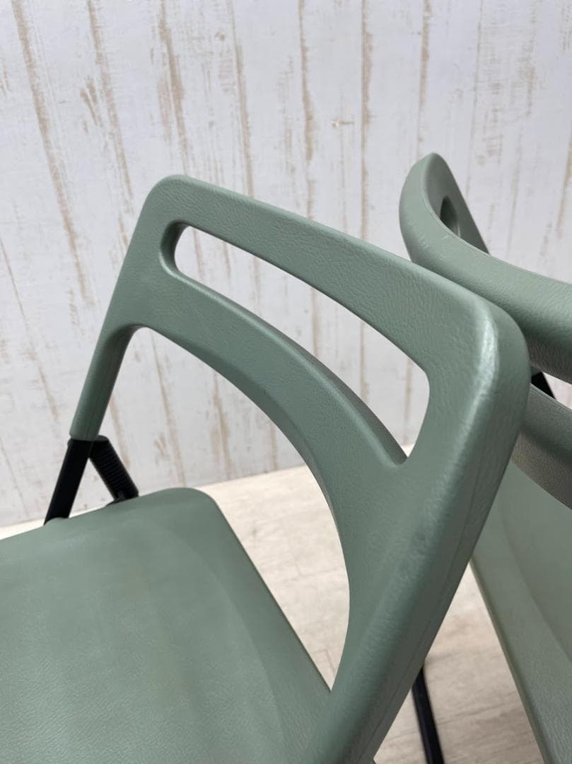 axona AICHI 折りたたみ椅子 MILO 2脚 フラットスタッキング