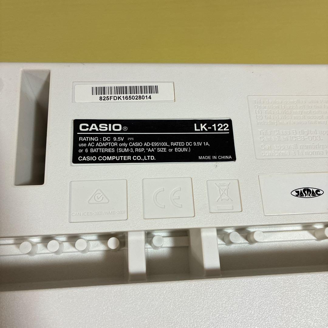 カシオ CASIO LK-122 光ナビ 電子キーボード