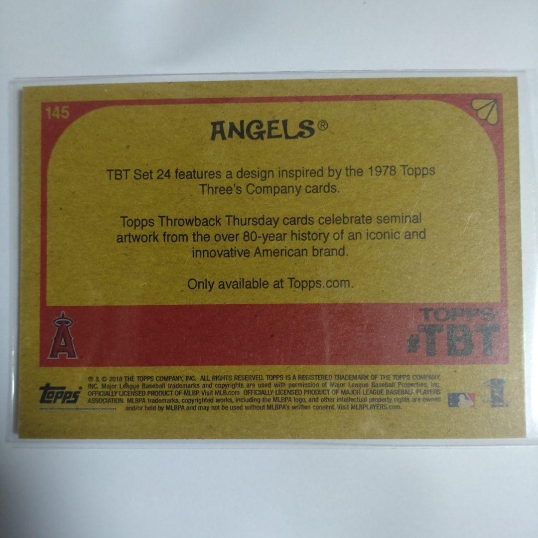 【限定899枚】2018 topps TBT 大谷翔平　ルーキーカード