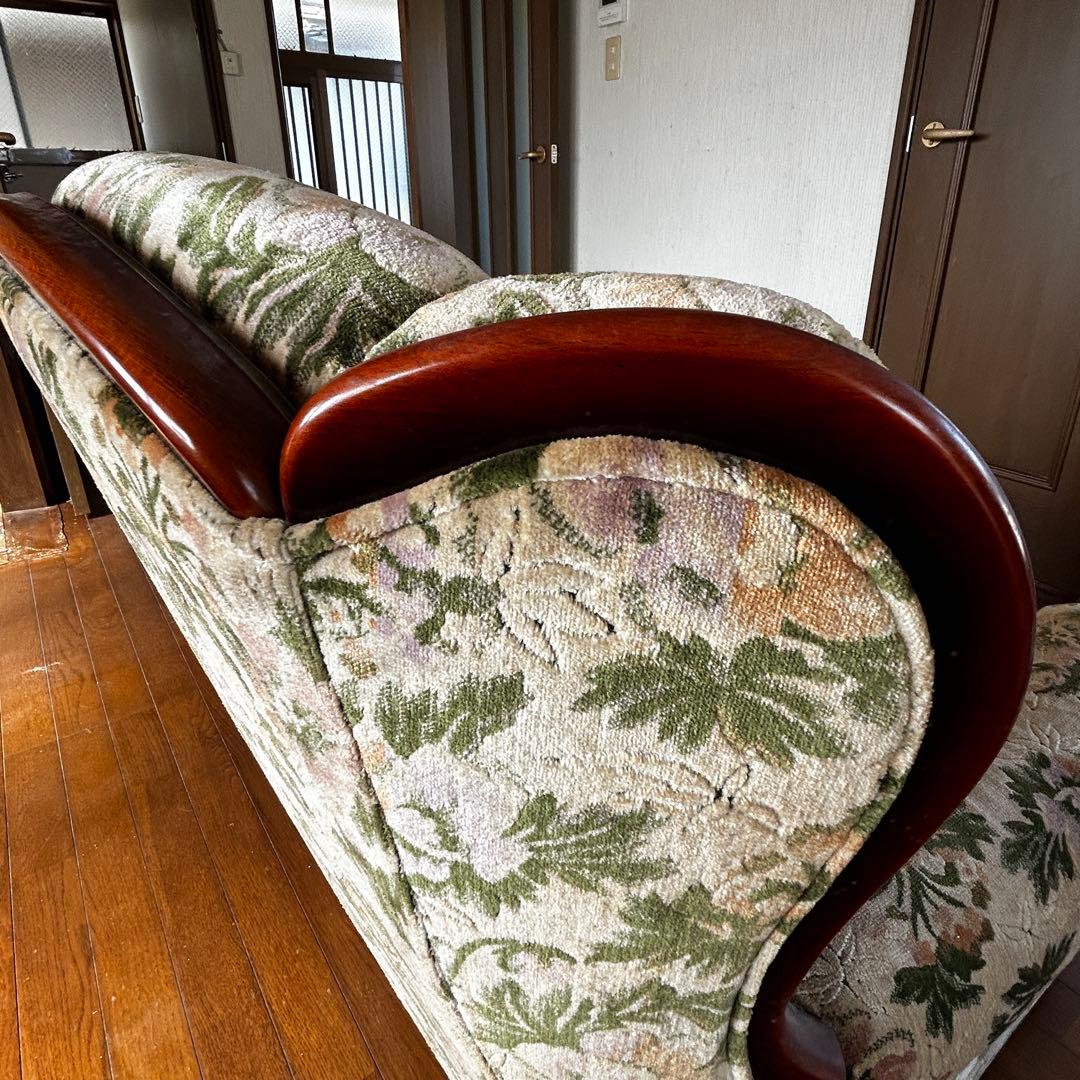 クラシック アームチェア 1人掛けソファA【セット割引有り】昭和レトロ