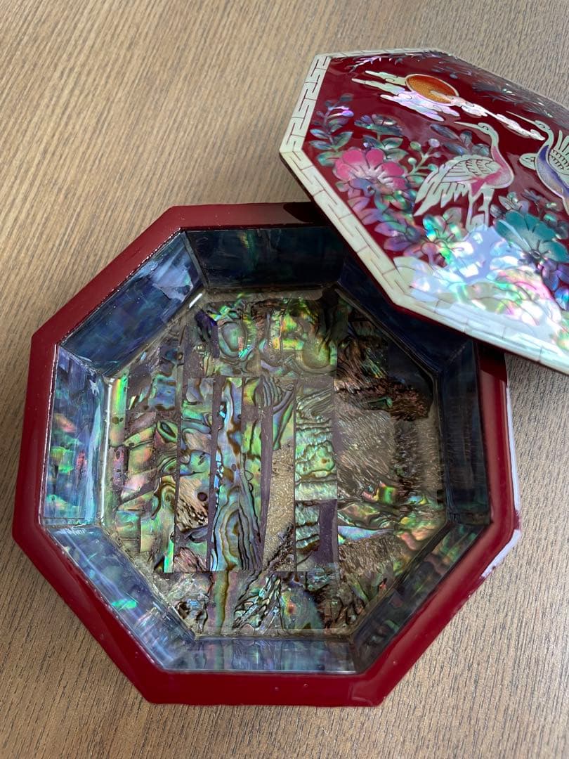 韓国伝統工芸品 螺鈿ミニ小物宝石箱