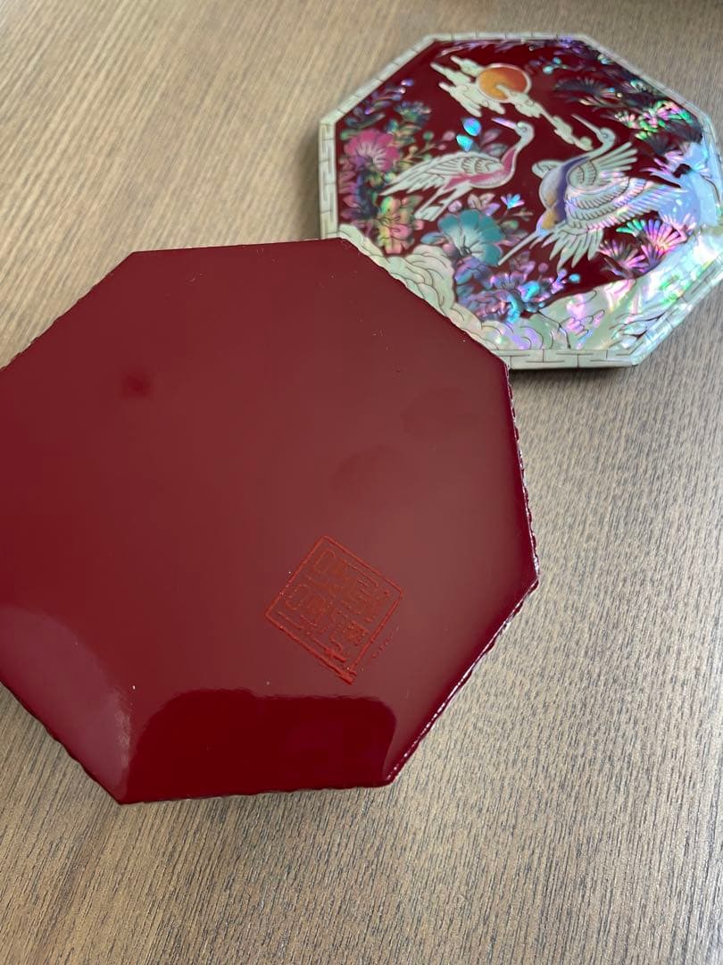韓国伝統工芸品 螺鈿ミニ小物宝石箱