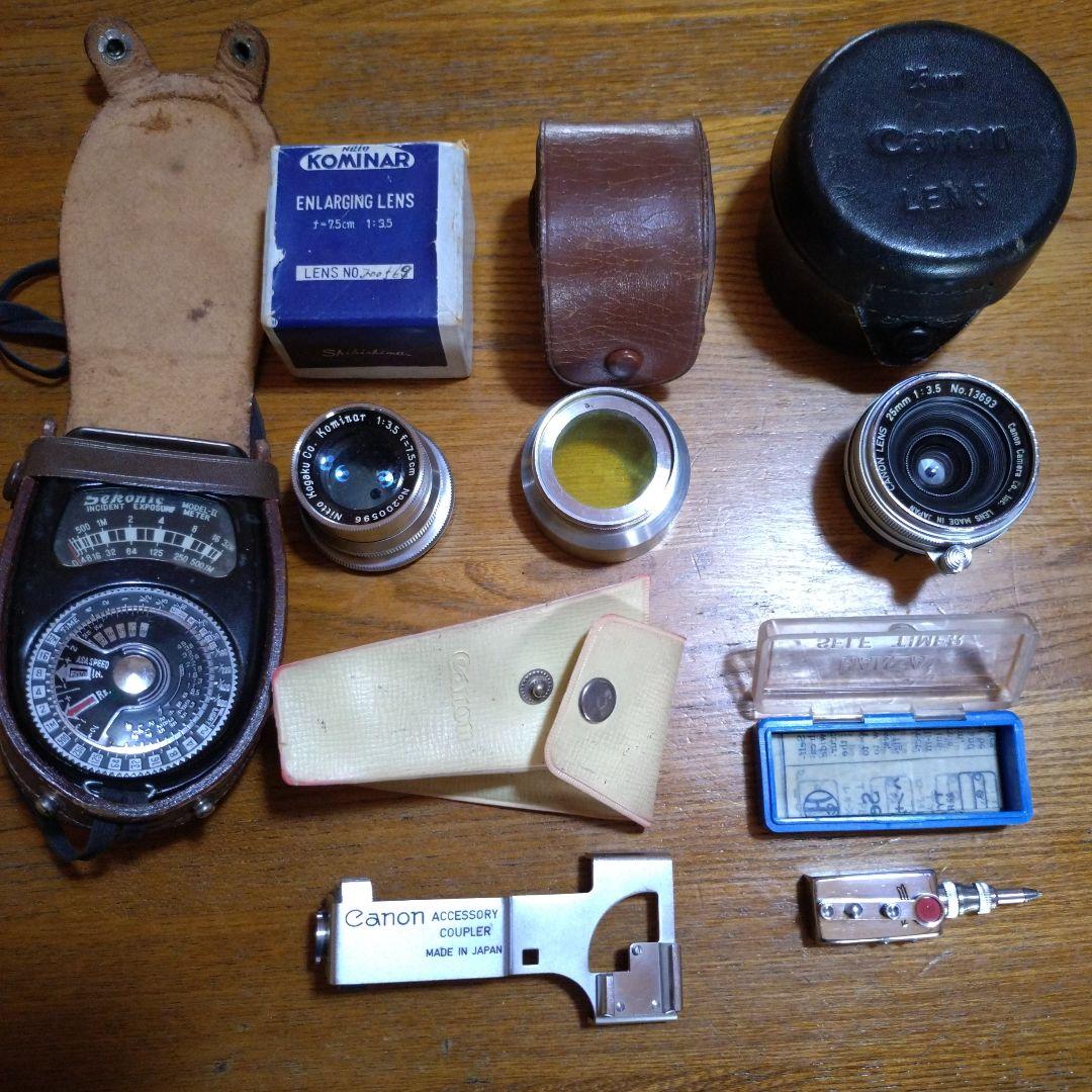 Nikon　Canon　MAMIYA　6台+1台