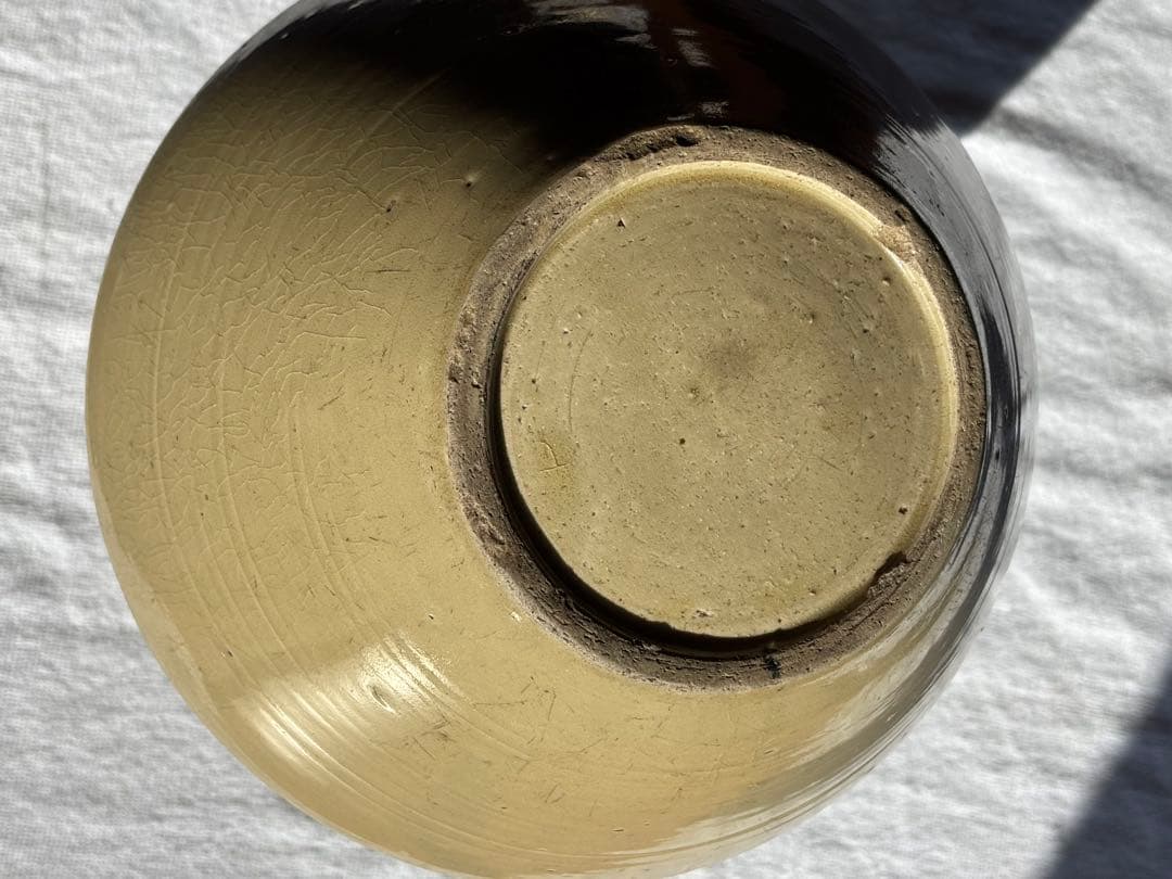 伊万里　灰釉大徳利　花瓶　アンティーク置物