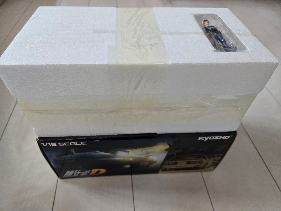 【最終価格】1/18 京商 イニシャルD フィギュア付 未展示品