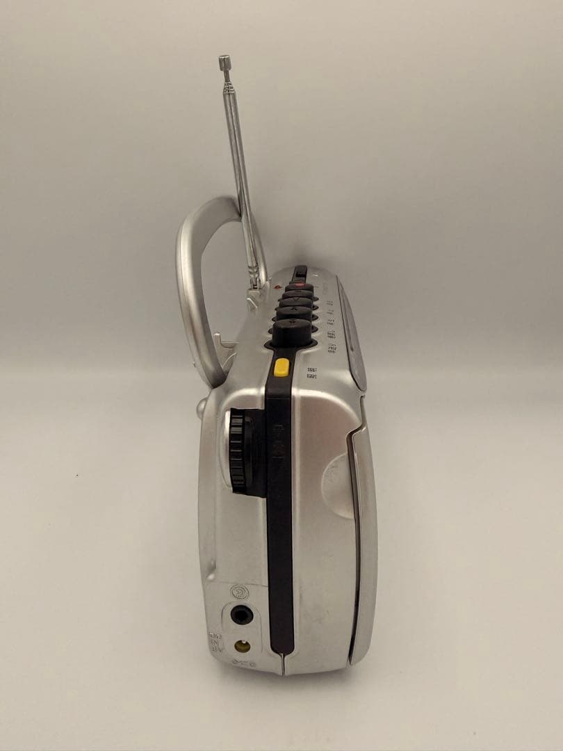 【動作確認済】SONY CFM-E3TV ラジカセ レトロ シルバー