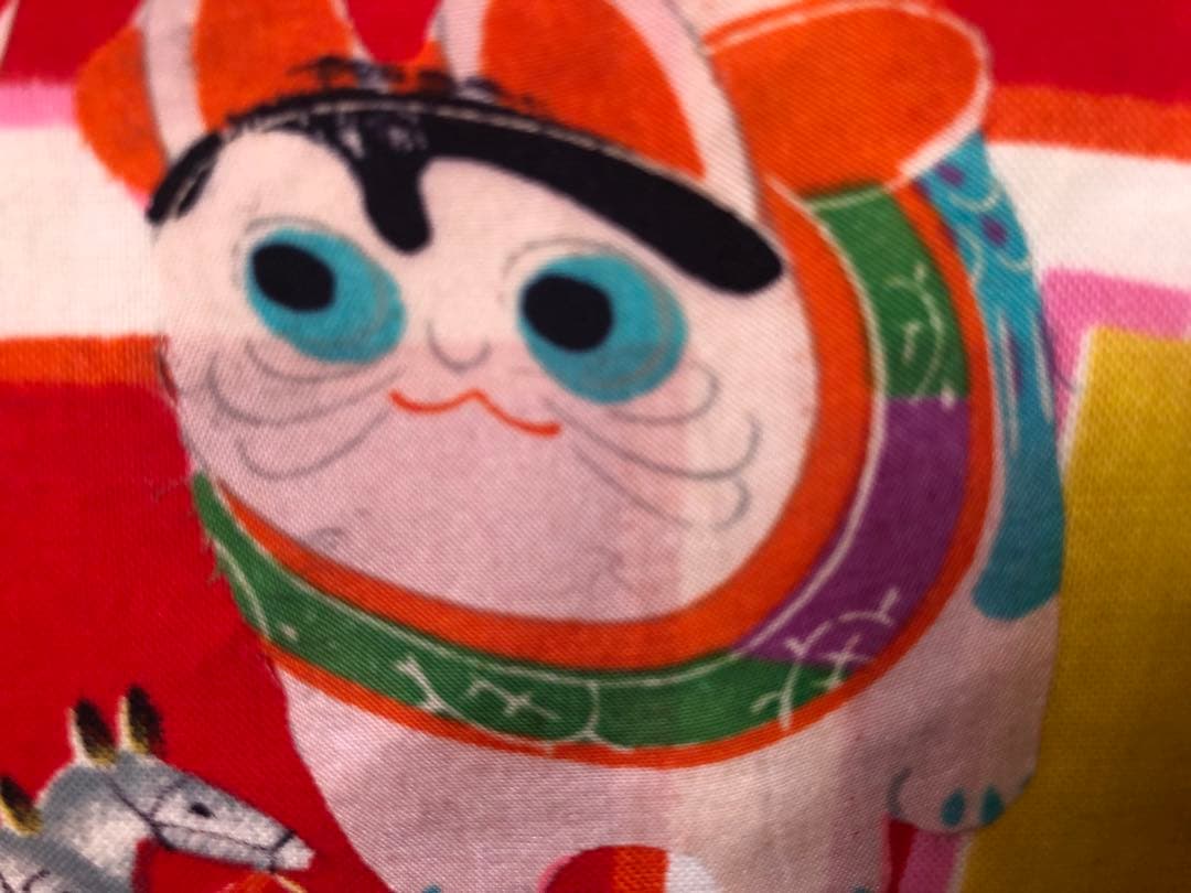 一閑張り　一閑張りバック　古布 犬張子　狛犬　夢の馬車　可愛い