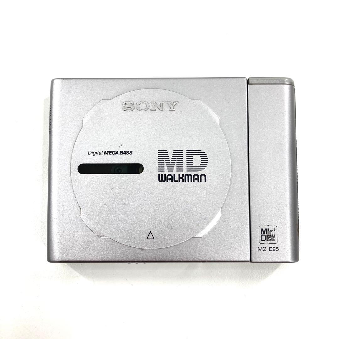 美品 SONY MDウォークマン MDプレーヤー MZ-E25 動作確認済