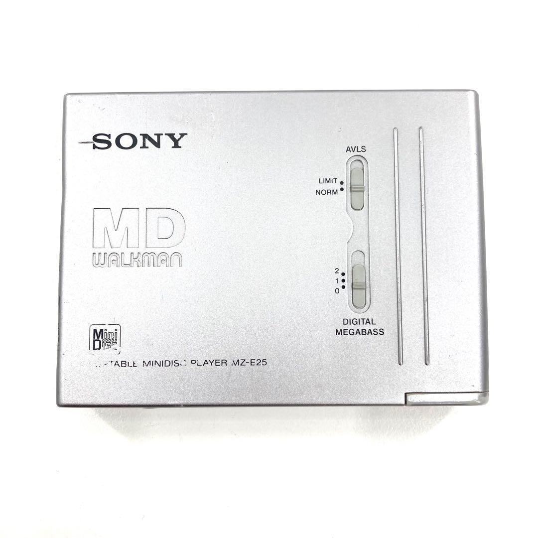 美品 SONY MDウォークマン MDプレーヤー MZ-E25 動作確認済