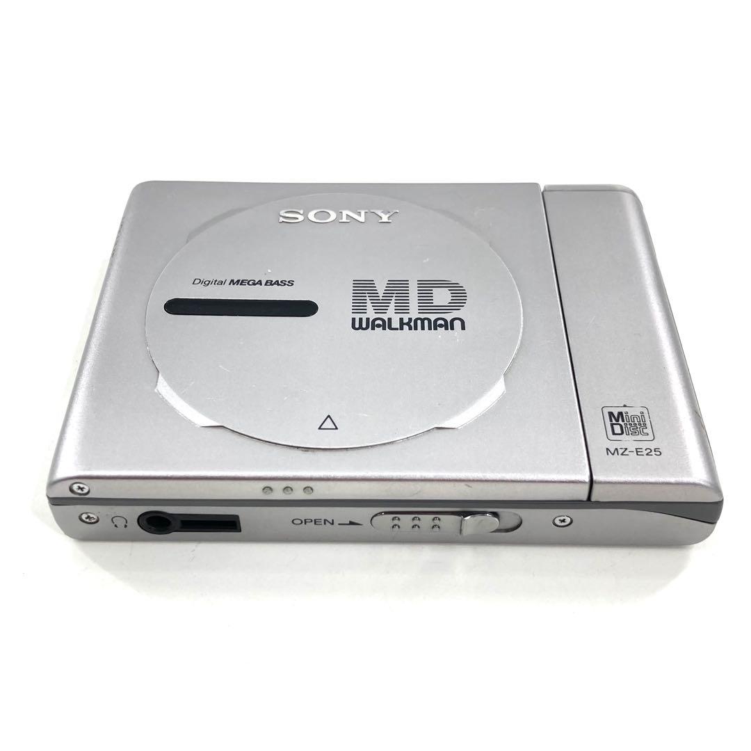 美品 SONY MDウォークマン MDプレーヤー MZ-E25 動作確認済