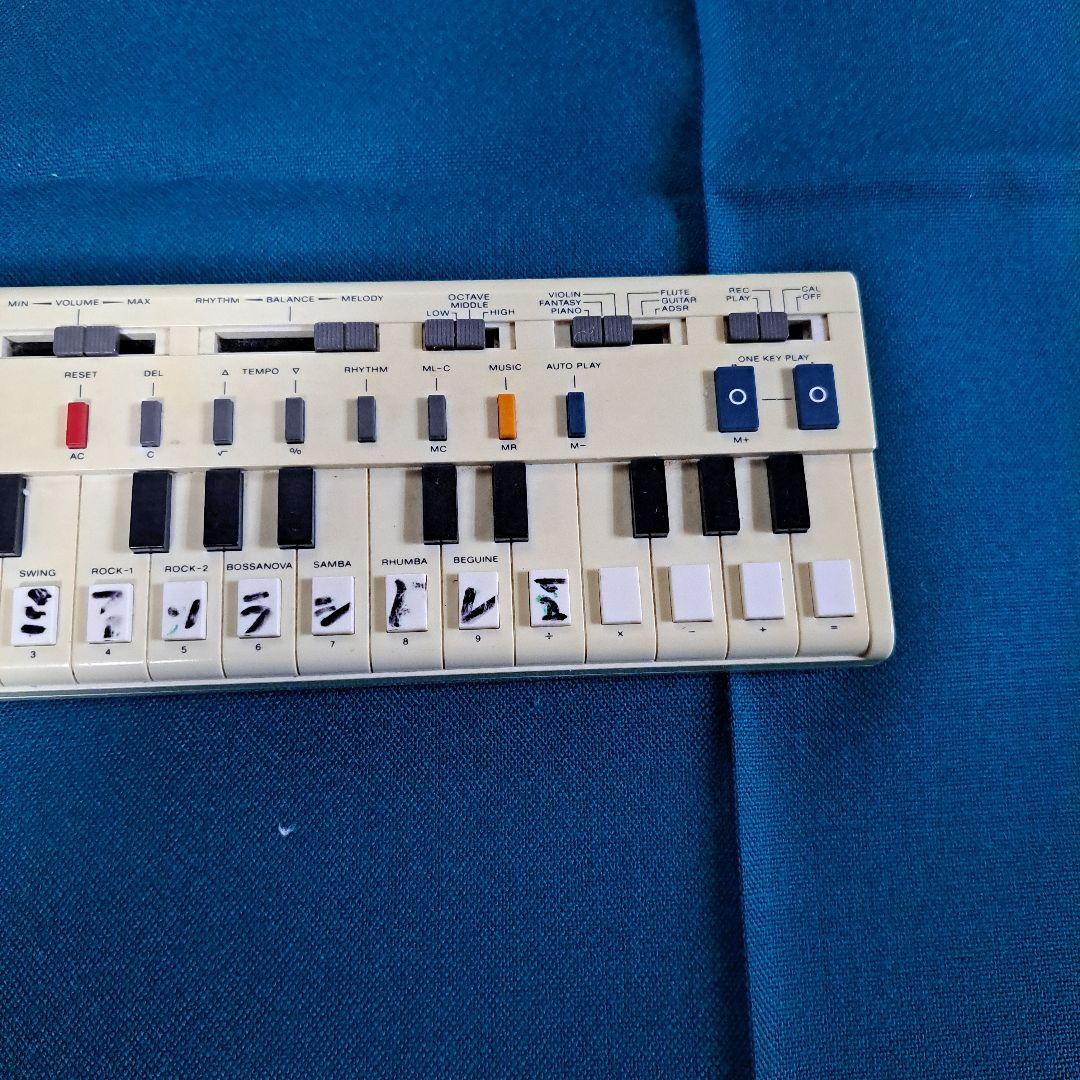 動作確認済み ケース付 CASIO VL-TONE 電子キーボード VL-1
