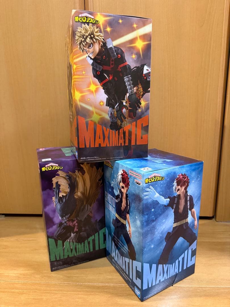 僕のヒーローアカデミア ヒロアカ MAXIMATIC フィギュア セット