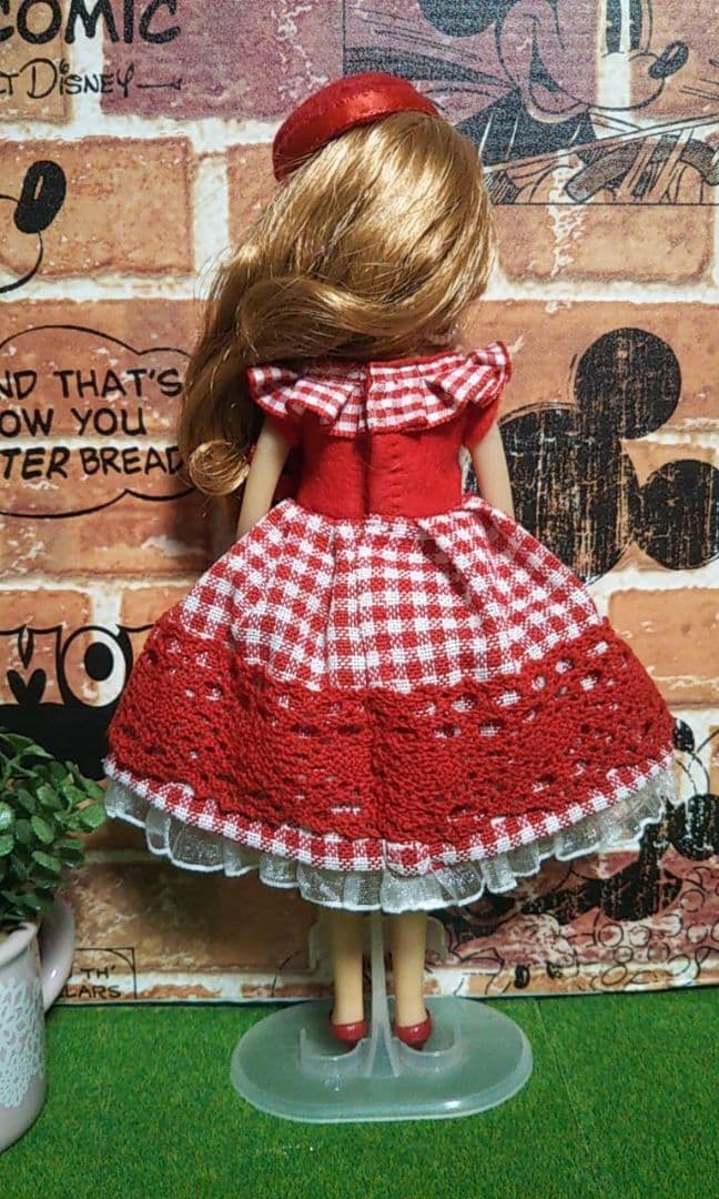 リカちゃん人形　洋服　ハンドメイド 1067