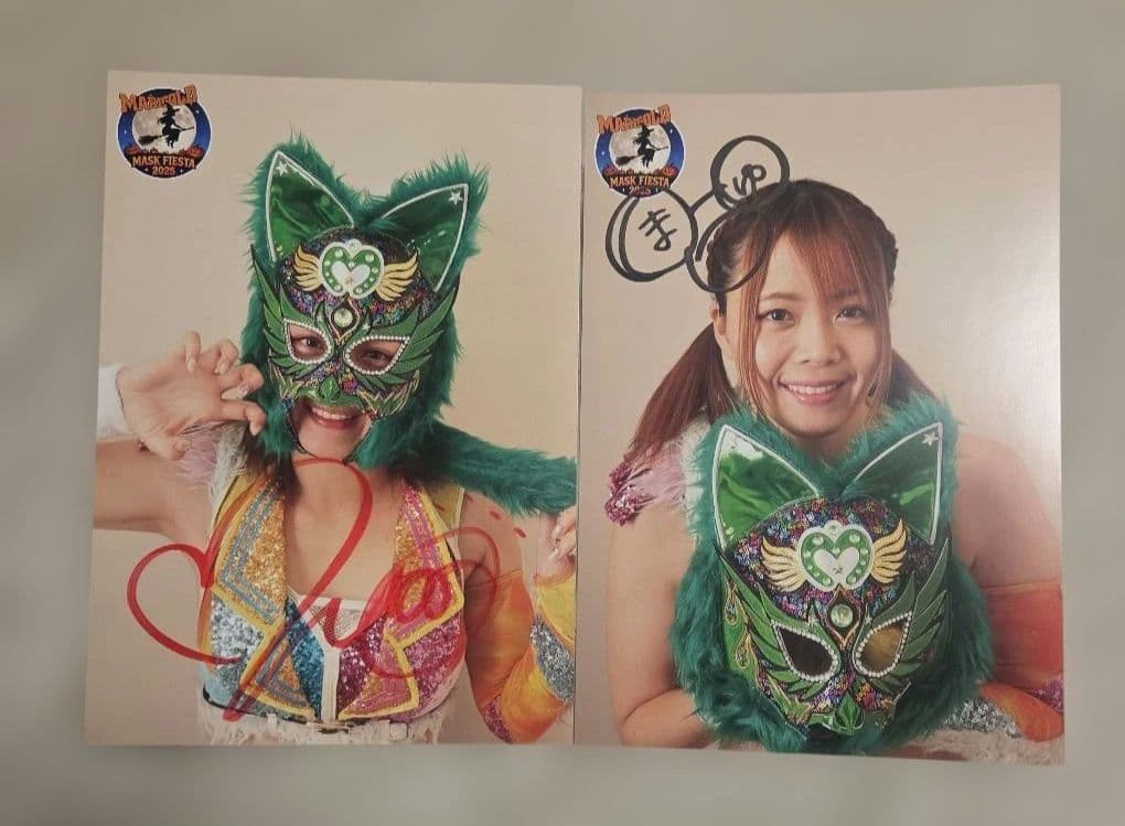 マリーゴールド　岩谷麻優　ポートレートセット⑦　女子プロレス