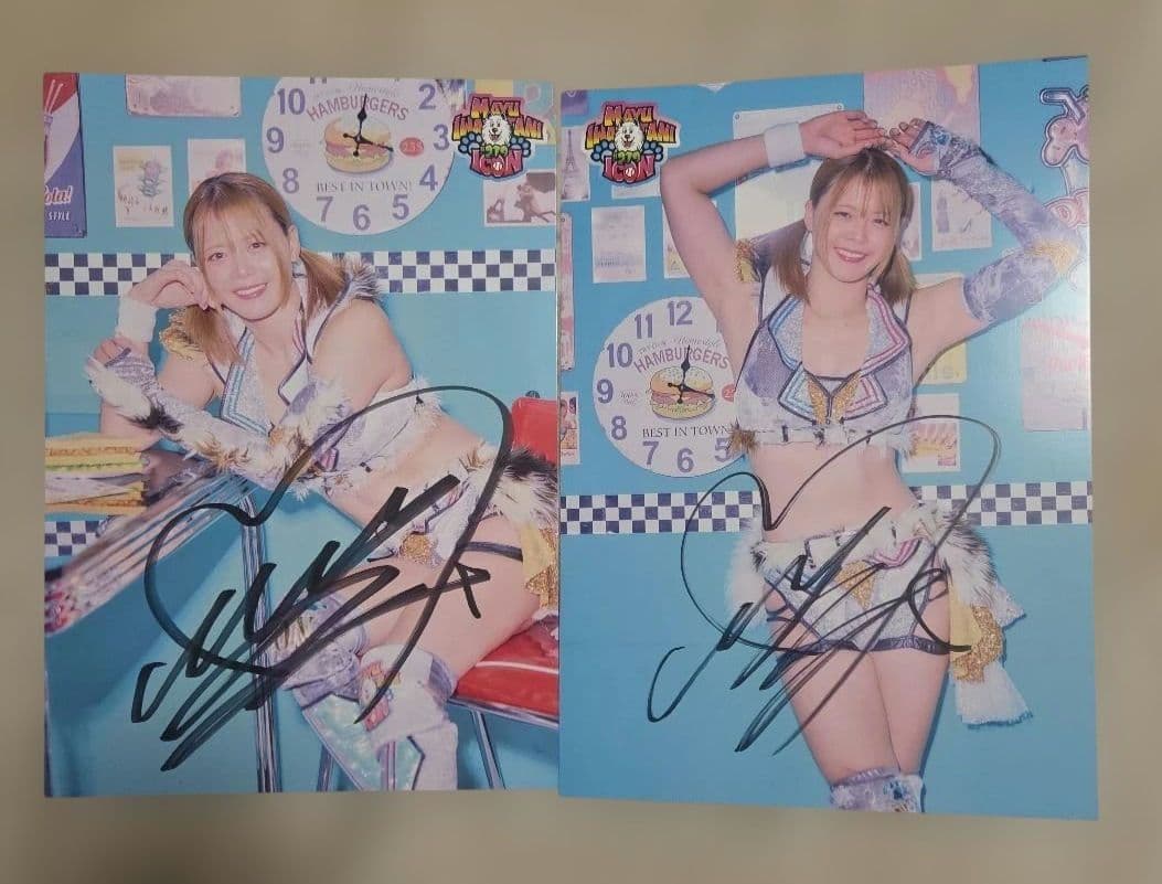 マリーゴールド　岩谷麻優　ポートレートセット⑦　女子プロレス