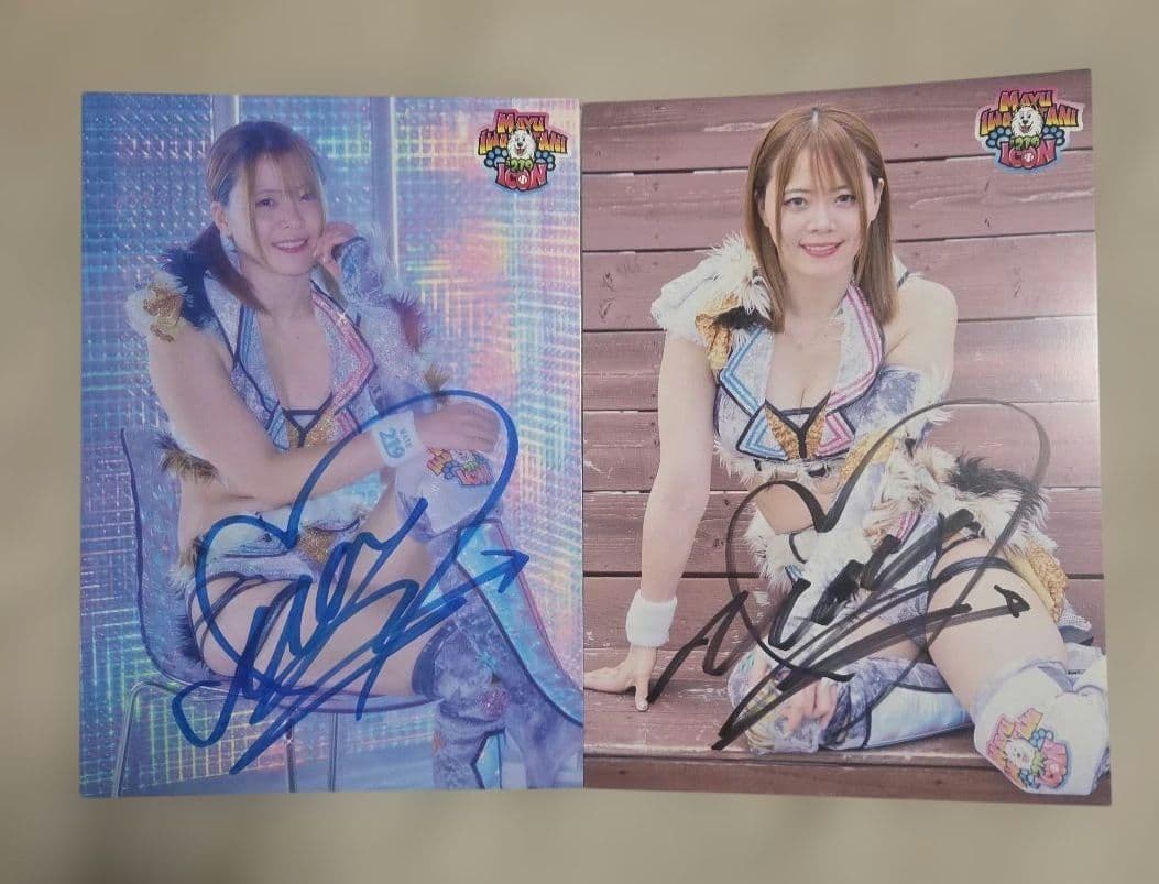 マリーゴールド　岩谷麻優　ポートレートセット⑦　女子プロレス