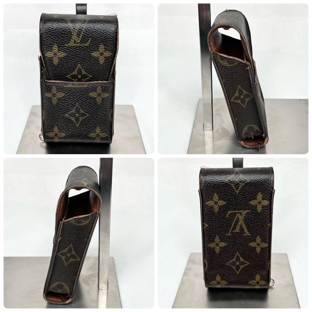 ルイヴィトン　LOUISVUITTON　シガレットケース　タバコ入れ　モノグラム