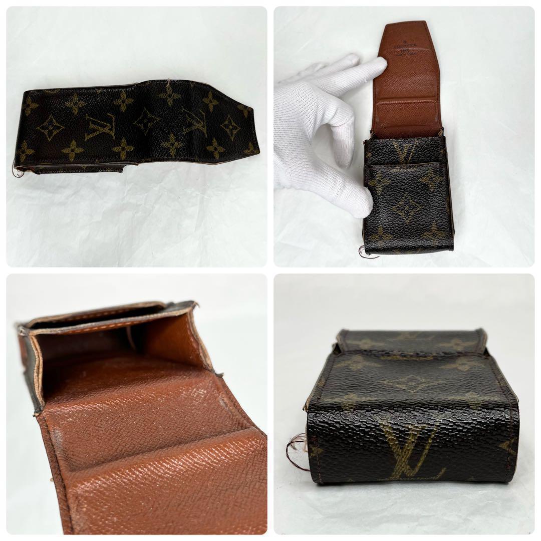 ルイヴィトン　LOUISVUITTON　シガレットケース　タバコ入れ　モノグラム