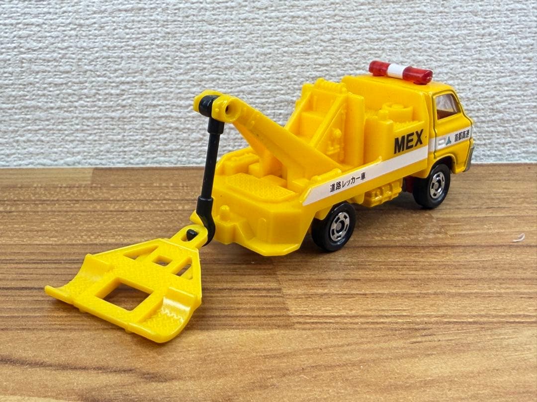 特注トミカ 首都高速道路 レッカー車 パトロールカー 2台