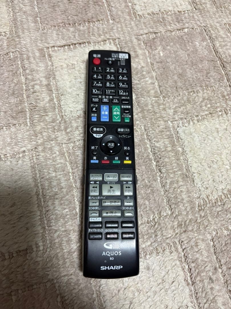 SHARP BD-T2500ブルーレイレコーダー