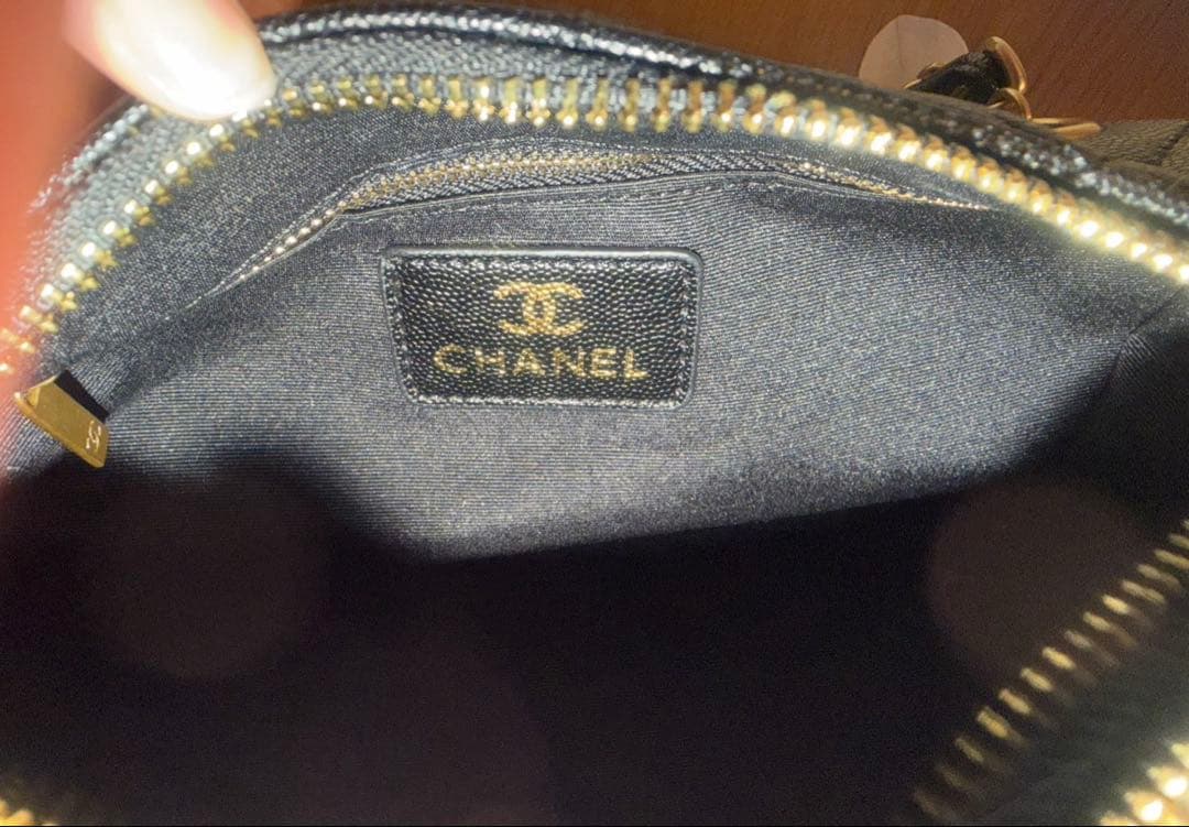CHANEL ショルダーバッグ　本革　ノベルティ