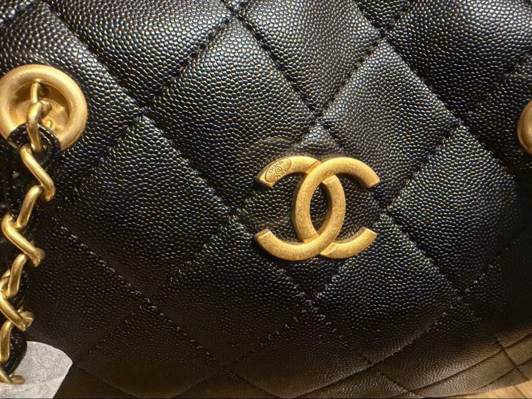 CHANEL ショルダーバッグ　本革　ノベルティ