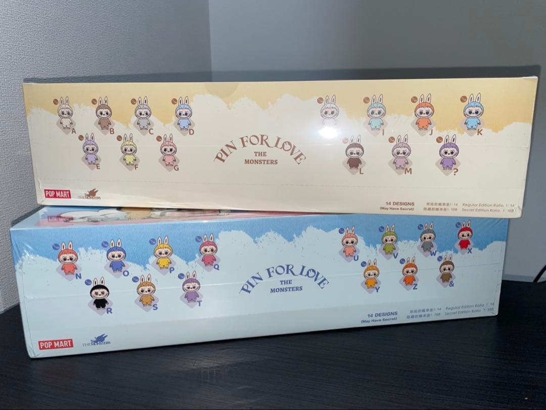 PIN FOR LOVE シリーズ　イニシャルラブブ　アソート 2BOX