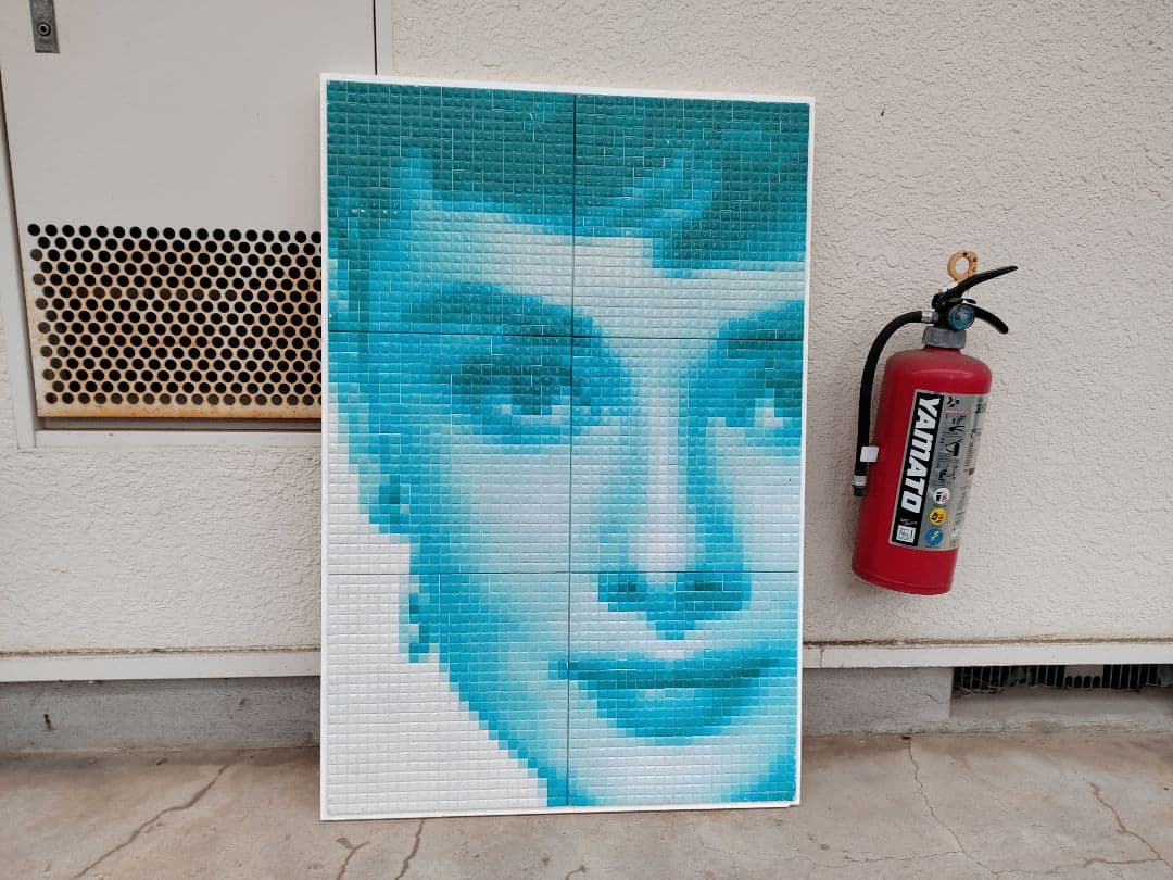 昭和レトロ オードリー・ヘプバーン タイルパネル オブジェ ローマの休日