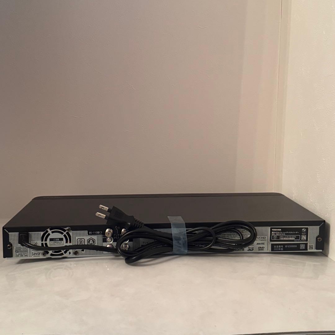 【極美品】REGZA ブルーレイ DBR-W1010 ミニB-CAS付
