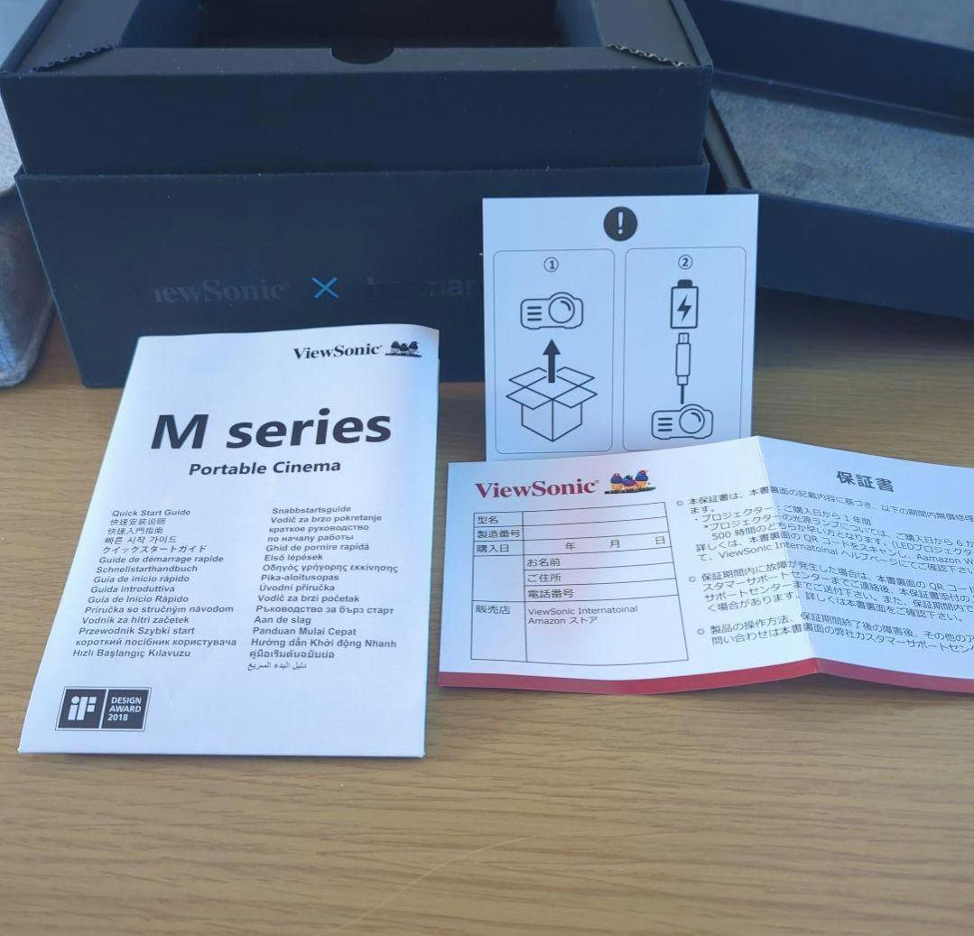 ViewSonic M1+_G2 プロジェクター 本体