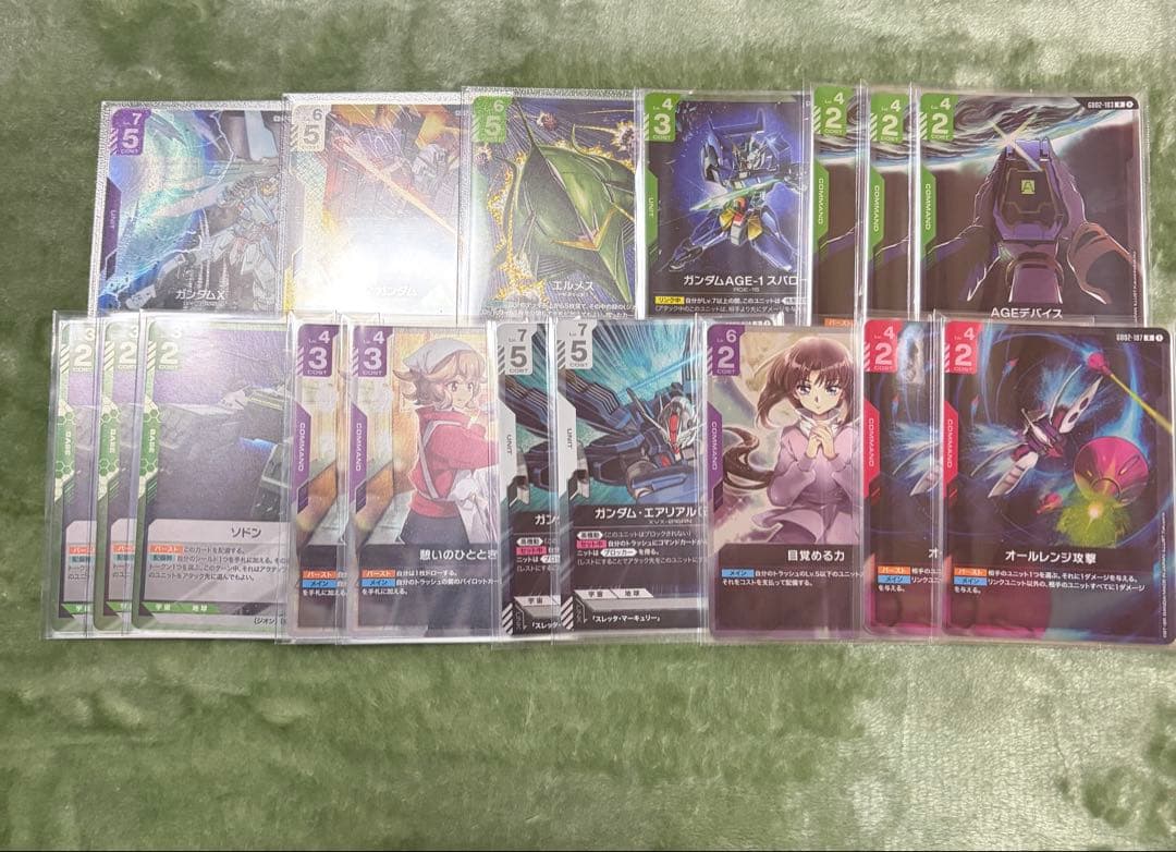 1日ごとに1000円値下げ‼️ ガンダムカードゲーム　引退品　デッキ　パーツ