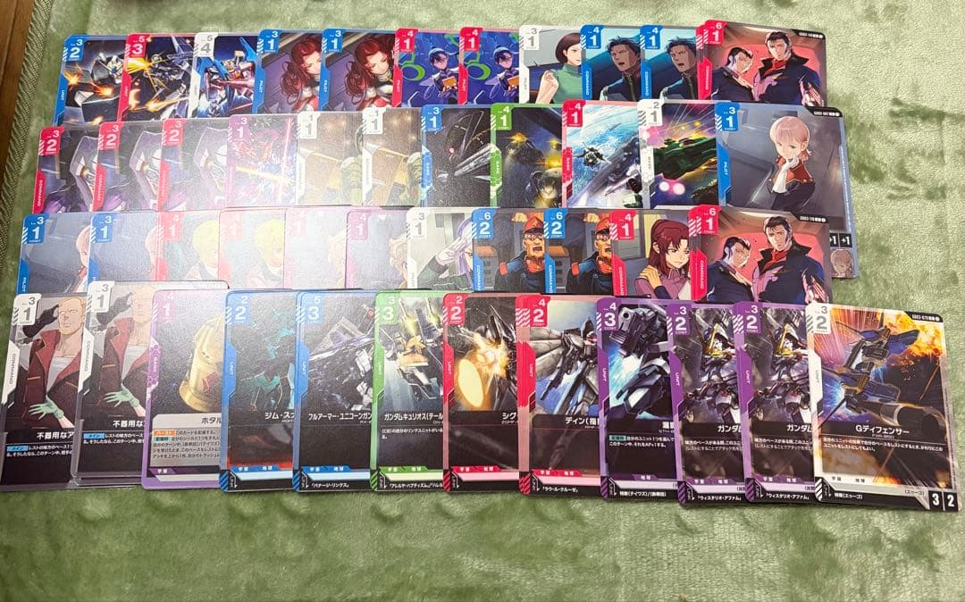 1日ごとに1000円値下げ‼️ ガンダムカードゲーム　引退品　デッキ　パーツ