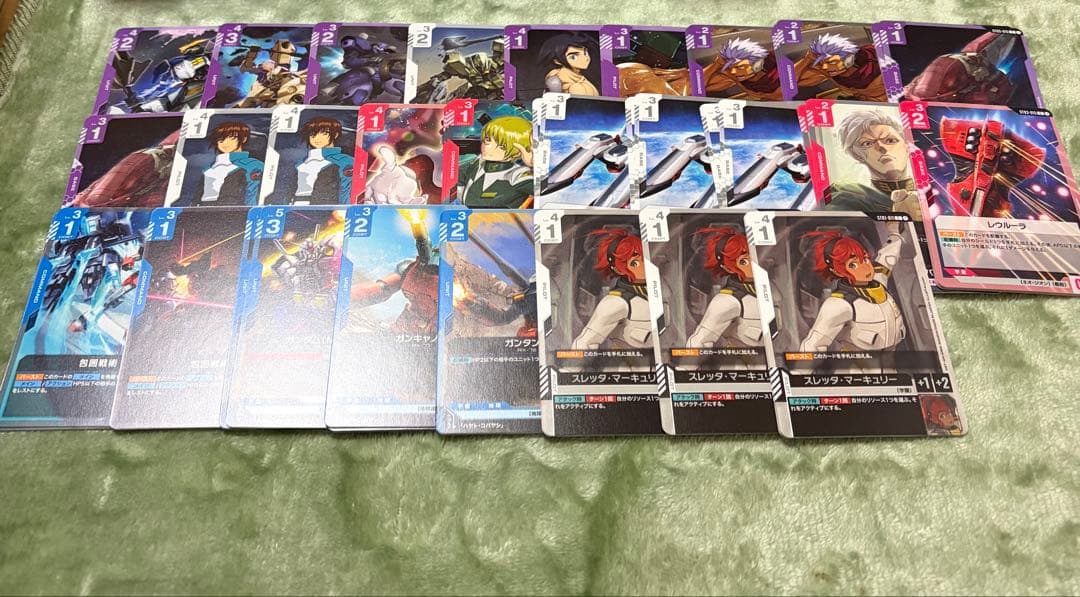1日ごとに1000円値下げ‼️ ガンダムカードゲーム　引退品　デッキ　パーツ