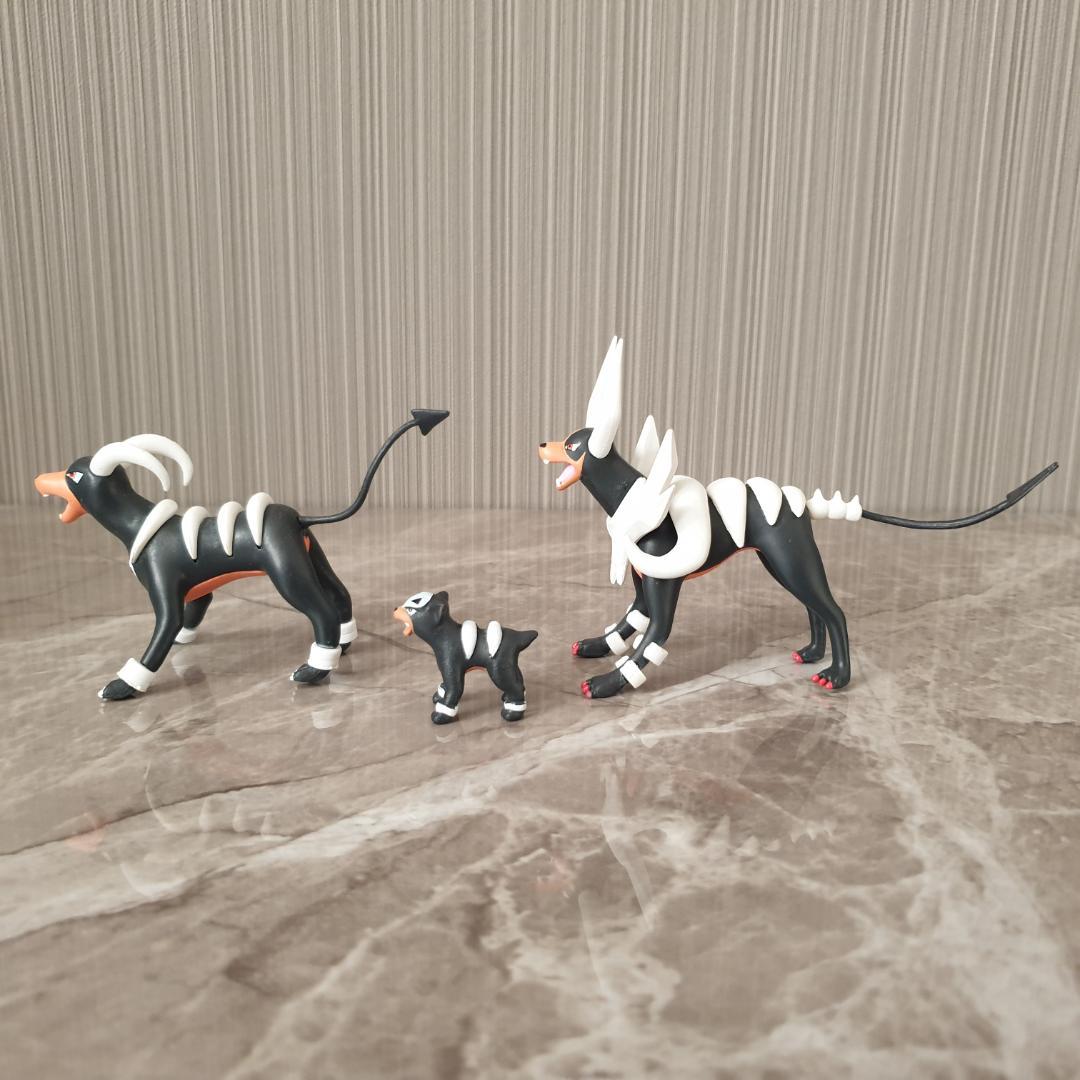 【 新品 】ヘルガー　メガヘルガー　デルビル　フィギュア　3点セット