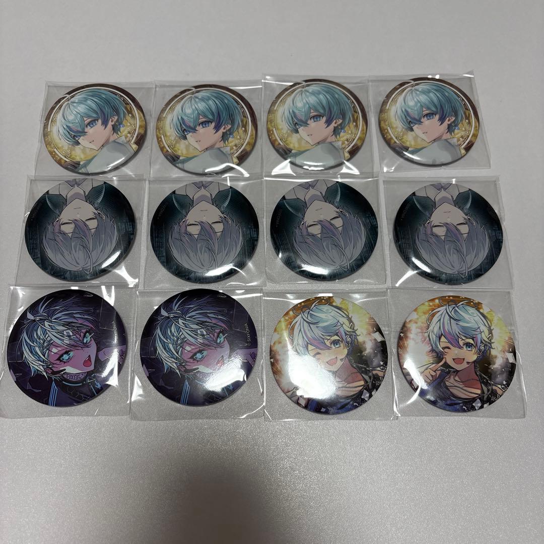 【新品】シクフォニ 缶バッジ 雨乃こさめ 46点