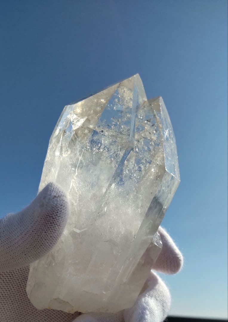 極上品 希少マレ 最高品質 天然石 水晶 クラスター ブラジル産  天然水晶