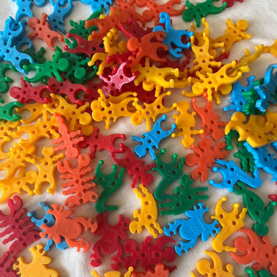 レア　ピコタン　動物ピコタン　129個　昭和レトロ　明治製菓　まとめて　当時物