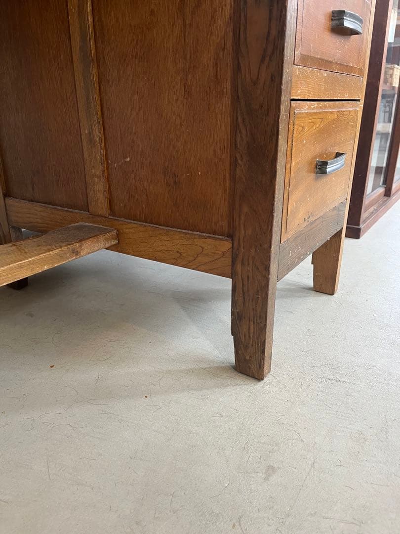 古道具　昭和レトロ　机