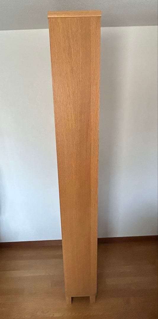 無印良品 オーク材薄型ラック 大 (送料込み)