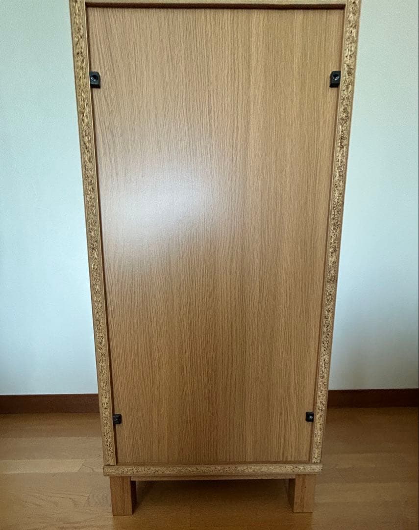 無印良品 オーク材薄型ラック 大 (送料込み)