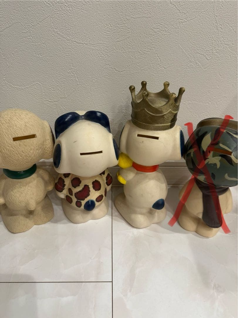SNOOPYレトロ貯金箱