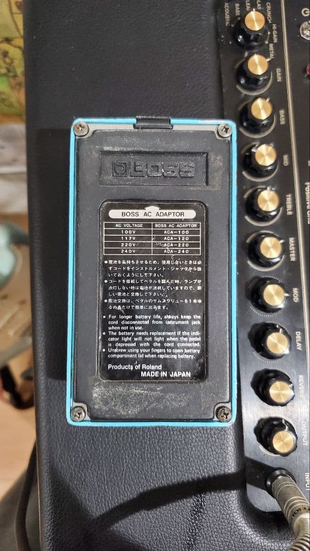 【訳あり】BOSS CE-2　銀ネジ　日本製