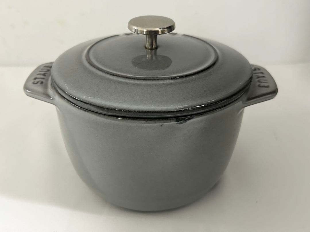 STAUB ストウブ La Cocotte de GOHAN グレー 12cm