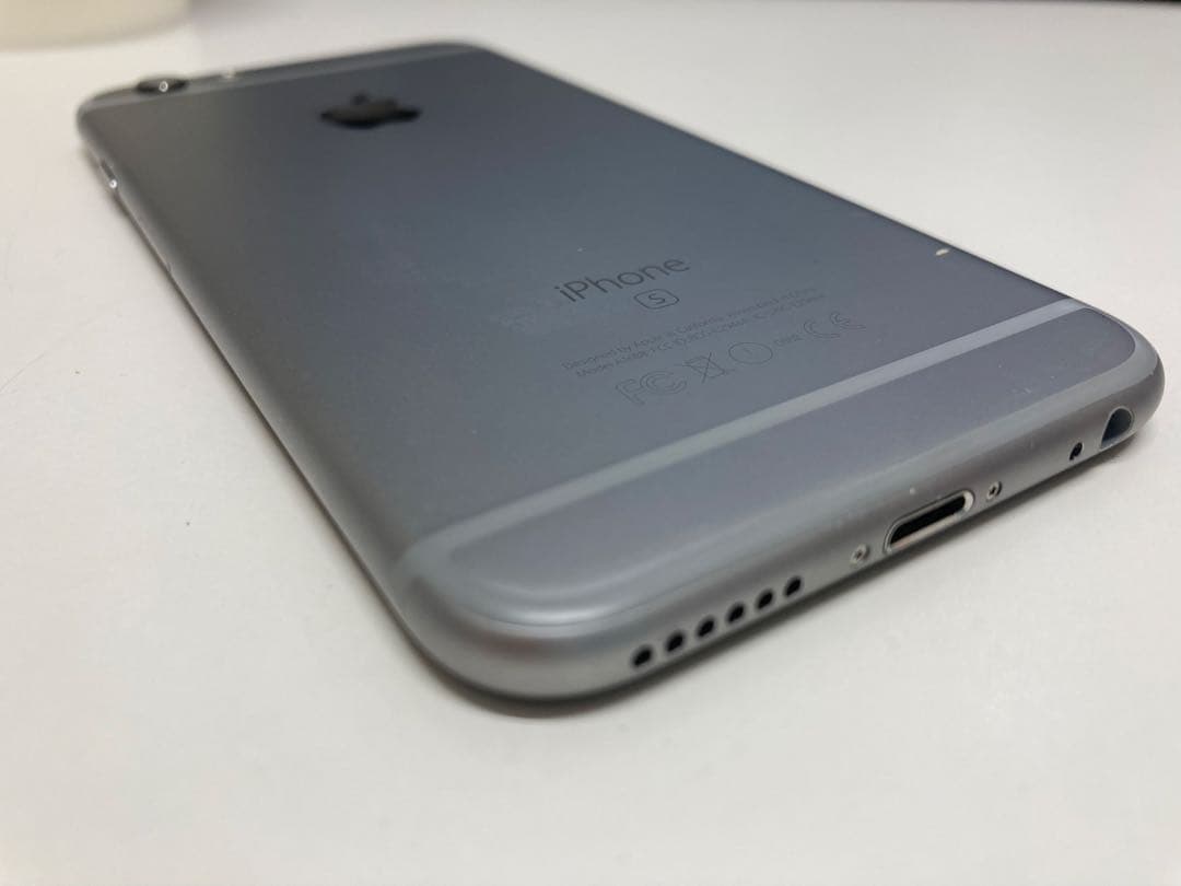 iPhone6s 32GB シルバー　バッテリー100% SIMフリーK1838