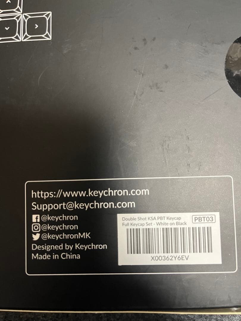 キーボード Keychron KSA Double-Shot PBT Keycap Set