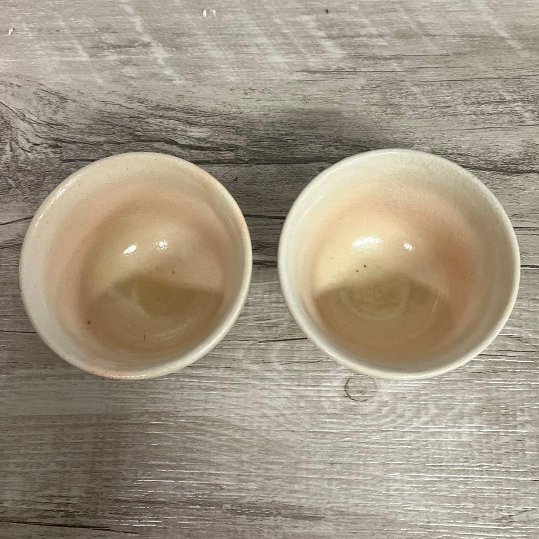 E-1 萩焼 茶器セット 湯呑み 横手急須 湯冷まし 煎茶道具 伝統工芸 陶器