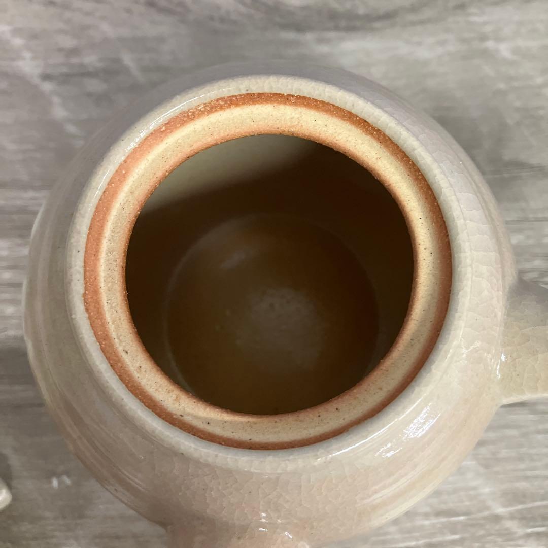 E-1 萩焼 茶器セット 湯呑み 横手急須 湯冷まし 煎茶道具 伝統工芸 陶器