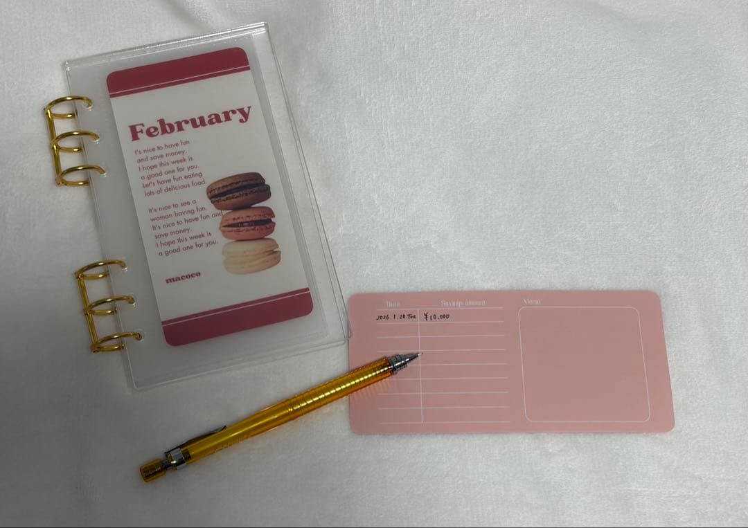 韓国人気♡No.18creditcard&No.26monthlyシーA6サイズ