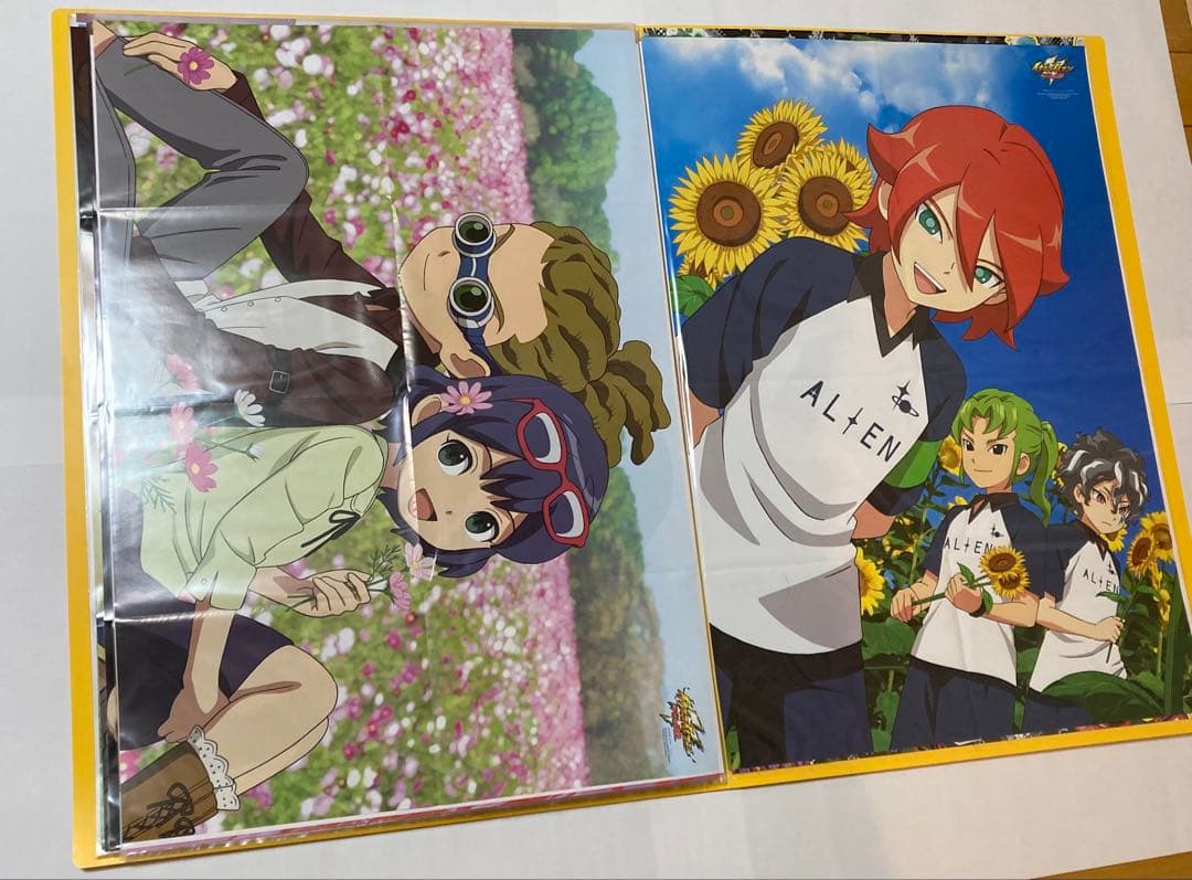 イナズマイレブン　b2 ポスター　17枚　セット　タワレコポスターファイル付き